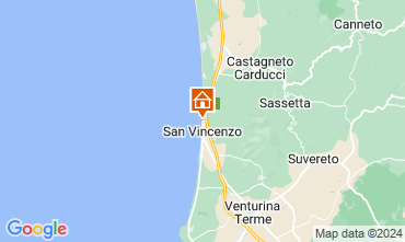 Mappa San Vincenzo Appartamento 123768