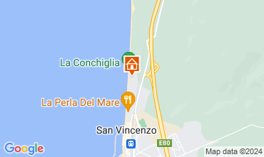 Mappa San Vincenzo Appartamento 123768