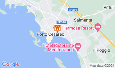 Mappa Porto Cesareo Appartamento 123374