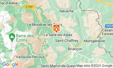 Mappa Serre Chevalier Chalet 2855