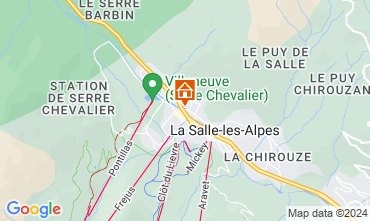 Mappa Serre Chevalier Chalet 2855