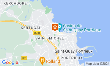 Mappa Saint Quay Portrieux Villa  125300