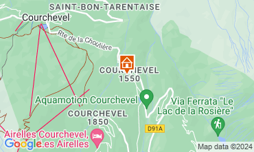 Mappa Courchevel Appartamento 26769