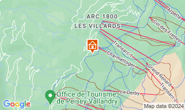 Mappa Les Arcs Chalet 131