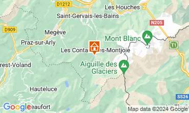 Mappa Les Contamines Montjoie Monolocale 50448