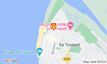 Mappa Le Touquet Appartamento 114396