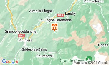 Mappa La Plagne Monolocale 67091