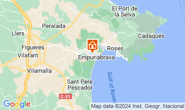 Mappa Empuriabrava Appartamento 128374