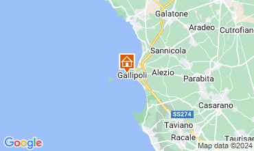 Mappa Gallipoli Appartamento 125492