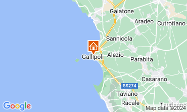 Mappa Gallipoli Appartamento 128319