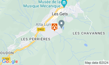 Mappa Les Gets Chalet 70500