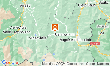 Mappa Bagnres-de-Luchon Agriturismo 127171