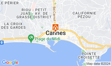 Mappa Cannes Appartamento 94822