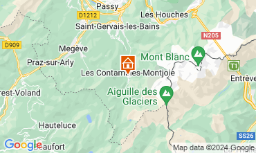 Mappa Les Contamines Montjoie Chalet 930