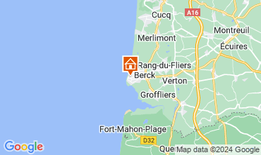 Mappa Berck-Plage Appartamento 114685