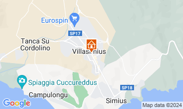 Mappa Villasimius Appartamento 72288