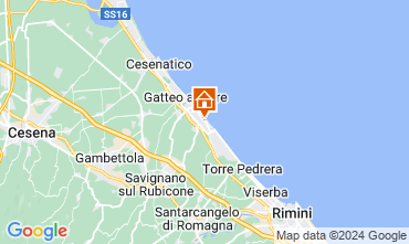 Mappa Bellaria Igea Marina Appartamento 76604