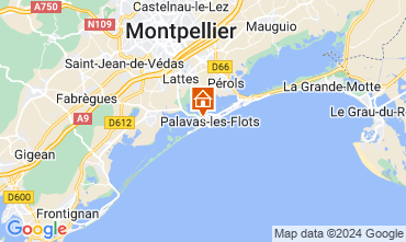 Mappa Palavas-les-Flots Monolocale 128778