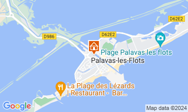Mappa Palavas-les-Flots Monolocale 128778