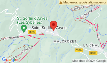 Mappa Saint Sorlin d'Arves Appartamento 39437