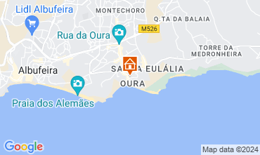 Mappa Albufeira Appartamento 124075