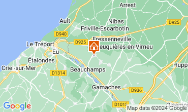 Mappa Saint Valry sur Somme Agriturismo 127529