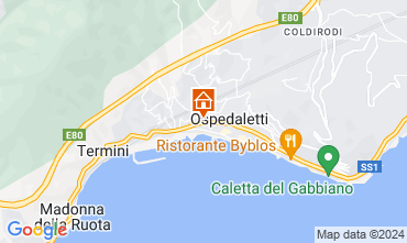 Mappa Ospedaletti Appartamento 89496