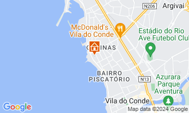 Mappa Vila do Conde Appartamento 129100