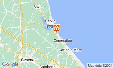 Mappa Cervia Appartamento 107587