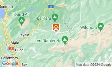 Mappa Les Diablerets Appartamento 73953