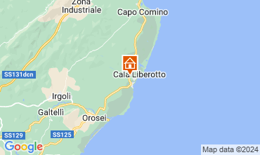 Mappa Cala Liberotto Appartamento 96082