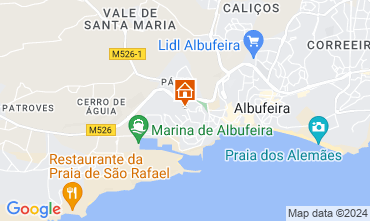 Mappa Albufeira Appartamento 129127