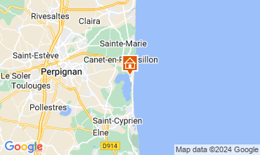 Mappa Canet-en-Roussillon Casa mobile 121955