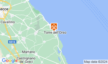 Mappa Torre dell'Orso Appartamento 103652