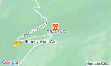 Mappa Bonneval sur Arc Monolocale 474