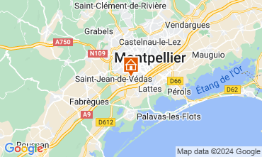 Mappa Montpellier Appartamento 120973