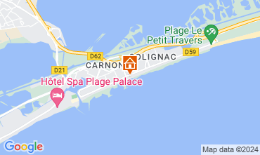 Mappa Carnon Plage Appartamento 125240