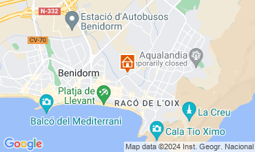 Mappa Benidorm Appartamento 60317