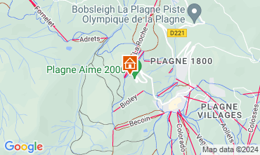 Mappa La Plagne Monolocale 120729