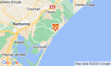 Mappa Narbonne plage Villa  82937