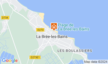 Mappa La Bre les Bains Casa 58139