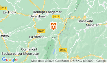 Mappa La Bresse Chalet 125961