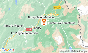 Mappa Les Arcs Monolocale 155