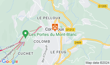 Mappa Combloux Chalet 912