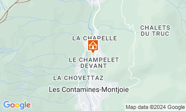 Mappa Les Contamines Montjoie Chalet 978