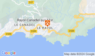 Mappa Rayol Canadel sur Mer Appartamento 117673