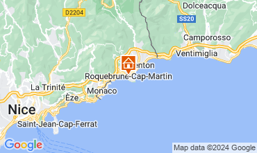 Mappa Roquebrune Cap Martin Monolocale 94016