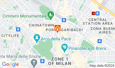 Mappa Milano Appartamento 128383