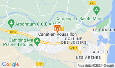 Mappa Canet-en-Roussillon Villa  94572