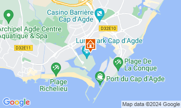 Mappa Cap d'Agde Appartamento 114789